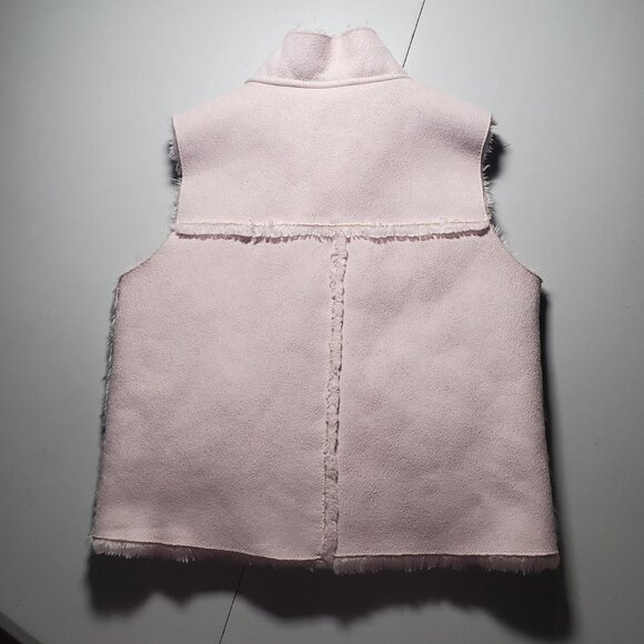 Gymboree Faux Suede Pink Vest Sz M (4 yrs) - Picture 11 of 16